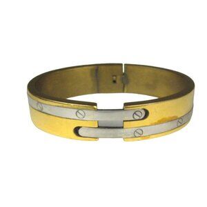 Lacavera Sterling Silver 925 Bracelet 7.75 In Clamper Italy Jewelry 91g